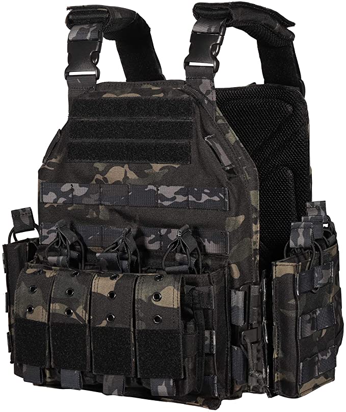 [Mighty Bundle] Mighty 1000D Vest & 2 x Level IV Ballistic Plates