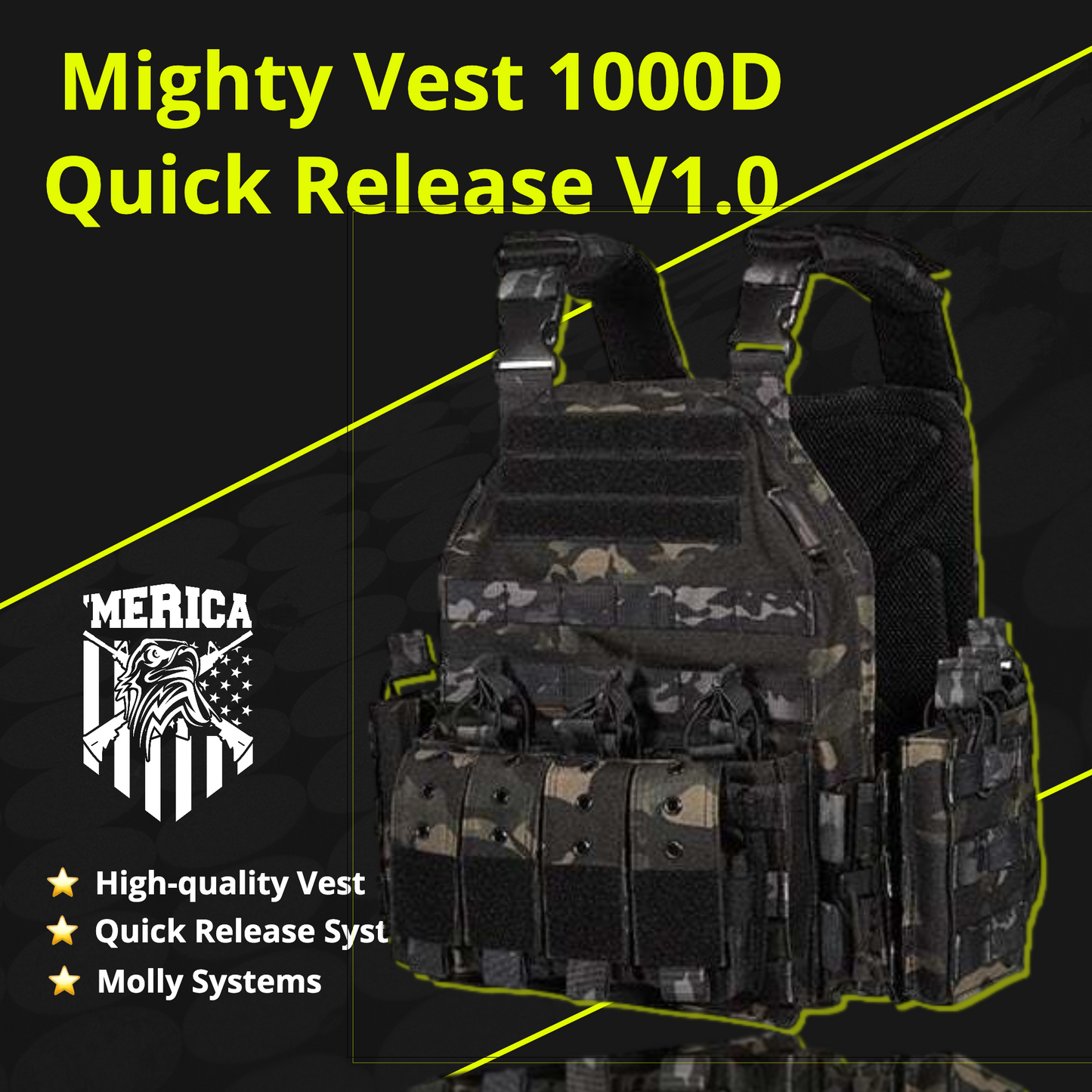 Mighty 1000D Plate Carrier